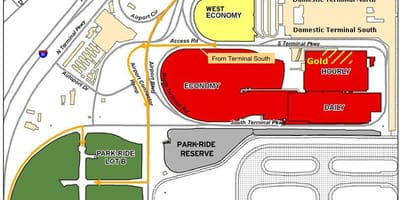 Atlanta bài chi tiết sân bay đậu xe bản đồ